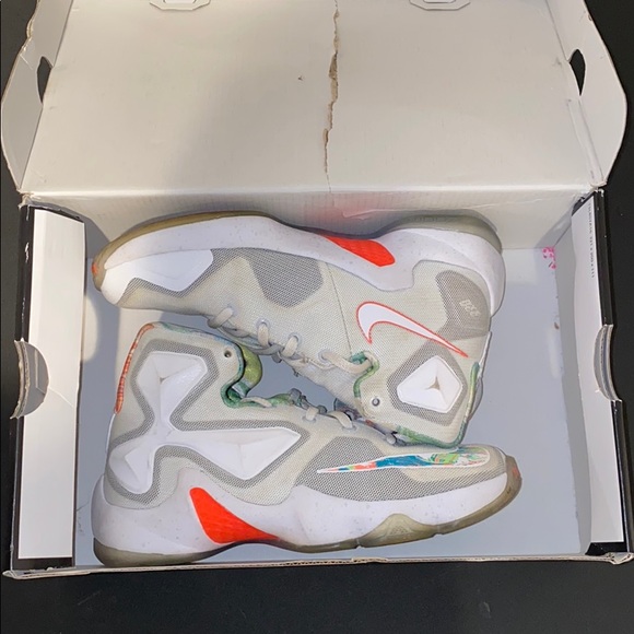 🏀Used Nike lebron 8s size 3.5Y - Picture 8 of 9